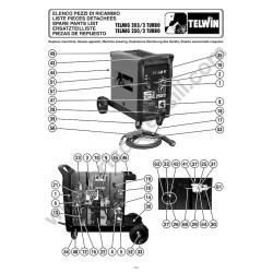 Ricambi Telwin per Saldatrici Inverter Force