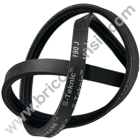 Belt Poli-V 190J for Wood Combination Machine FOX F60-150