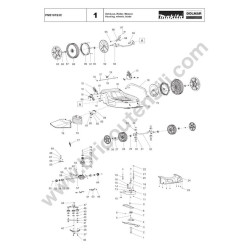 Ricambi Dolmar per Rasaerba PM5101S3C
