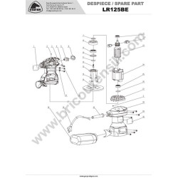 Stayer Spare Parts for Sander LR125BE