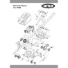 Ama Parts for Self-Propelled Lawnmower LT 46H TEKNICO 75550
