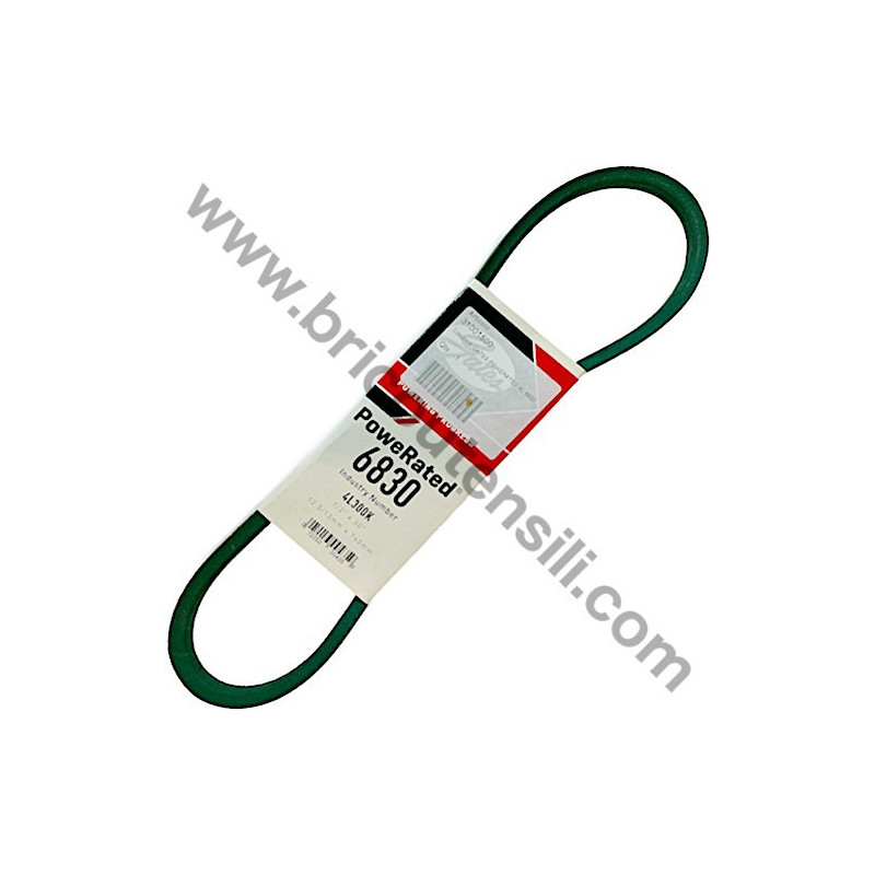 Drive Belt Powerated 4L 6830 for Flail Mowers M. Benassi TR 80 Special