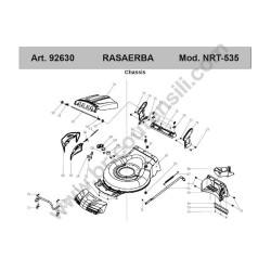 Ama Spare Parts for Lawnmower NRT-535