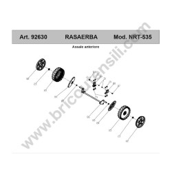 Ricambi Ama per Rasaerba NRT-535