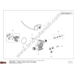 Lavor Original Parts for Pressure Cleaner STM 160 8.086.0003C