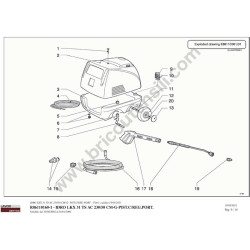 Lavor Original Parts for Pressure Cleaner LKX 31 TS 8.611.0160