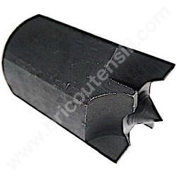 Mandrino Esagonale per Tornio per Legno Compa TRN1000