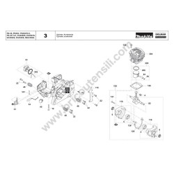 Ricambi Makita per Motosega EA3500S