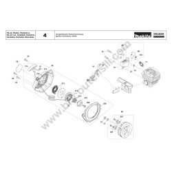 Makita Spare Parts for Chainsaw EA3500S
