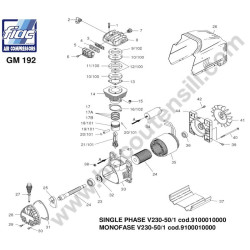 FIAC Spare Parts for Pump Unit GM 192