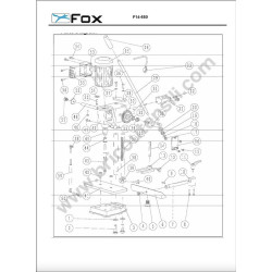 Ricambi Fox per Banchi Sega F36522A-F36521