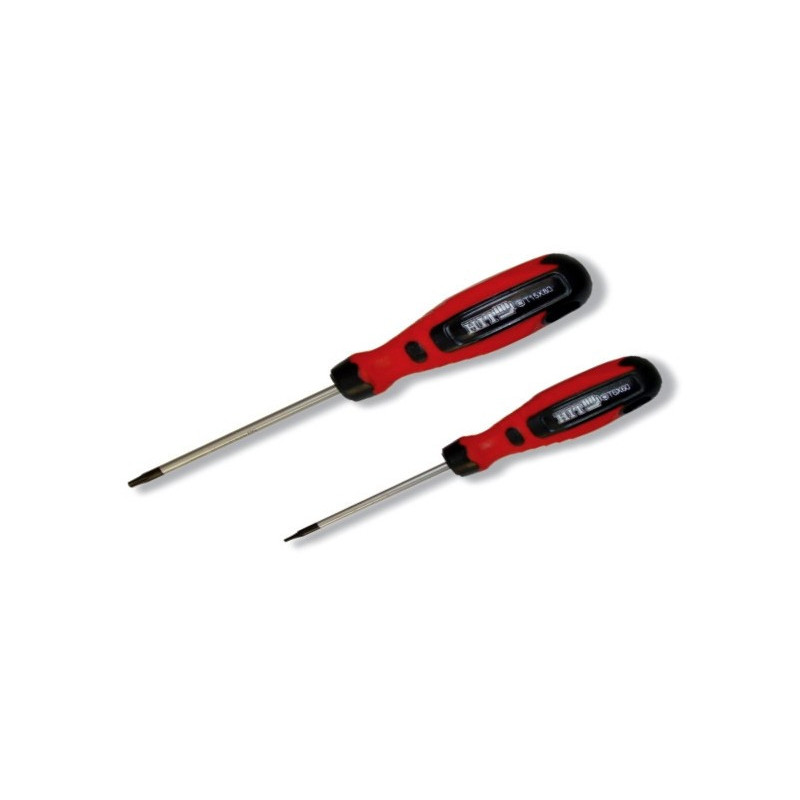 Screwdrivers Torx Tip Drilled Hit Professional Tools