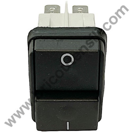 Switch 0/1 Black Button for Pressure Washers Lavor