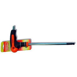 Wrench "T" Hexagonal blade tip "Ball Point"