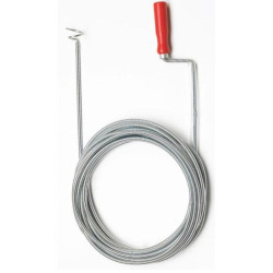 Hooked pipe clearer 7 mt