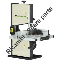 Compa-OMS Spare Parts for Band Saw BS1400 80/200 2020