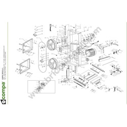 Ricambi Compa-OMS per Sega a Nastro BS1400 80/200 2020
