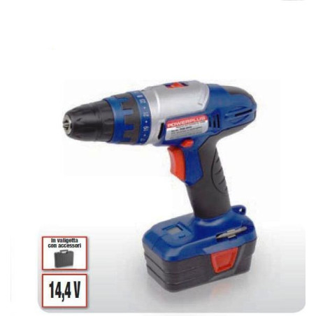 Trapano avvitatore reversibile a batteria POW 30650