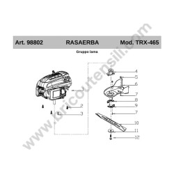 Ricambi Ama per Rasaerba TRX-465