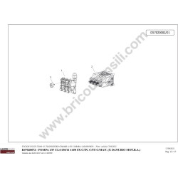 Lavor Original Parts for Pressure Cleaner TUCSON 1013LP
