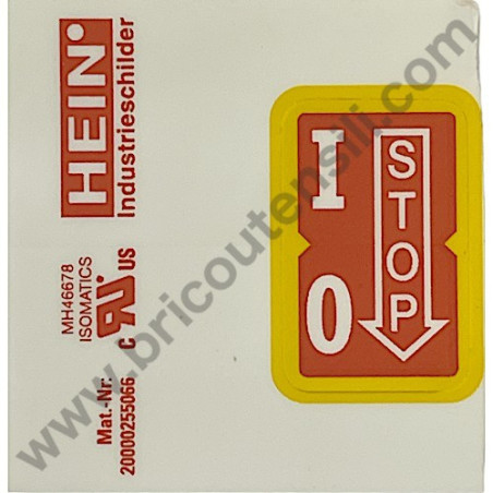 Sticky Label for Petrol Chainsaw Makita DCS52/45 - DCS5200I