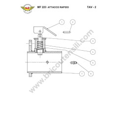 Meccanica Benassi Parts for Motocultivator MF 223 Reverso