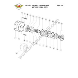 Ricambi Alpina per Motosega A 305