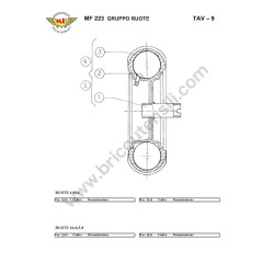 Ricambi Alpina per Motosega A 305
