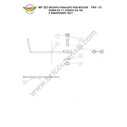 Ricambi Alpina per Motosega A 305