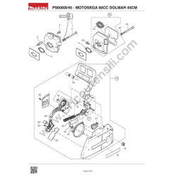 Dolmar Spare Parts for Chainsaw PS6000I/45