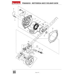 Dolmar Spare Parts for Chainsaw PS6000I/53