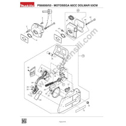 Dolmar Spare Parts for Chainsaw PS6000I/53