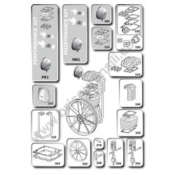 ABAC Parts Air Compressors PRO A49B 100 CT3 NS31