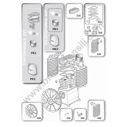 ABAC Parts for Pump Unit NS39 - Diagram