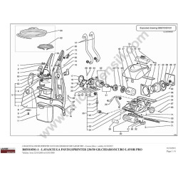 Lavor Pro Original Parts for Floor Scrubber Drier SPRINT