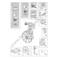 ABAC Spare Parts for Pump Unit A39B