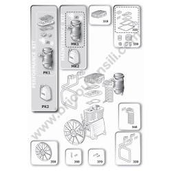 BALMA Spare Parts for Pump Unit NS59S