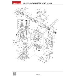Ricambi Makita per Lucidatrici