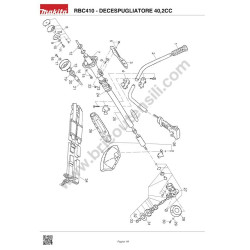 Ricambi Makita per Decespugliatore RBC410