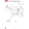 Makita Spare Parts for BruschCutter RBC410