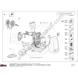 Lavor Original Parts for Pressure Cleaner SUPERWASH 160 - 80620827