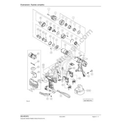 Ricambi Hitachi per Avvitatore Cordless DS14DVF3