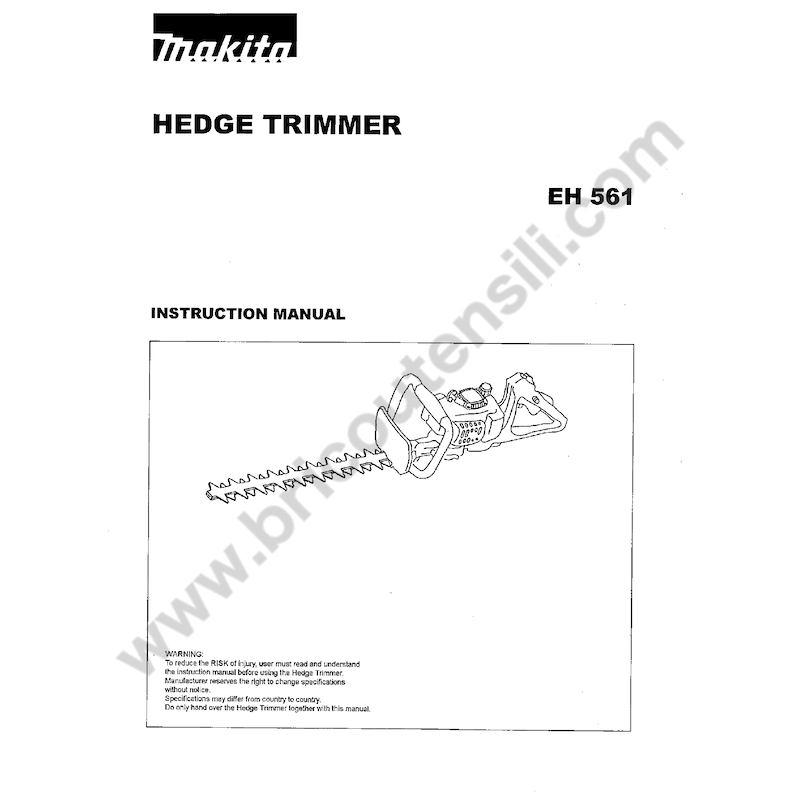 Makita Spare Parts for Trimmer EH561