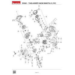 Makita Spare Parts for Trimmer EH561