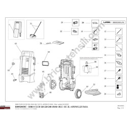 FASA Parts for Pressure Cleaner Club 120