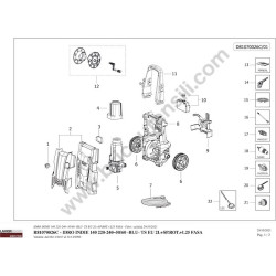 FASA Parts for Pressure Cleaner Indie 140 Drawing