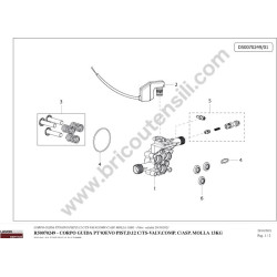 FASA Parts for Pressure Cleaner Indie 140 Drawing