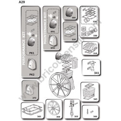 Ricambi ABAC per Compressore A29B 100 CM2