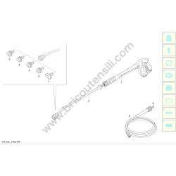 Michelin Spares for Pressure Cleaner MPX 170 HDC