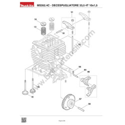 Dolmar Spare Parts for Bruschcutter MS352.4C
